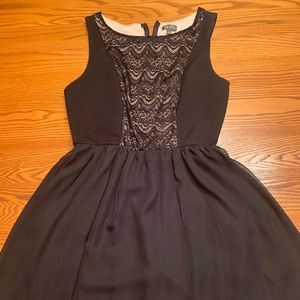 Lily Rose black dress